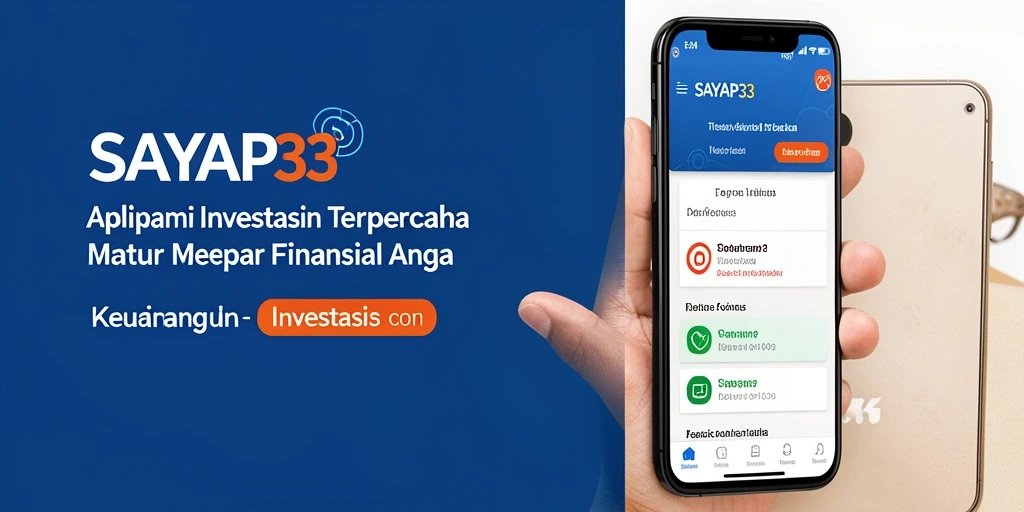 Antarmuka SAYAP33 yang intuitif dan mudah dipahami.